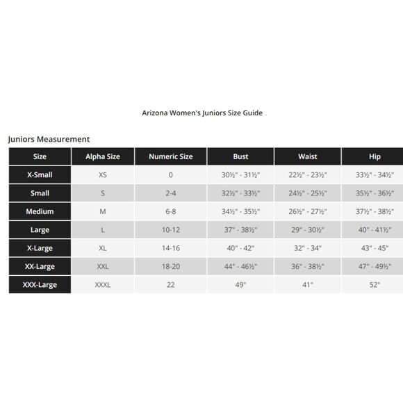 Arizona Juniors Women's Highest Rise Straight Leg Skater Jean- 0 - Picture 3 of 4